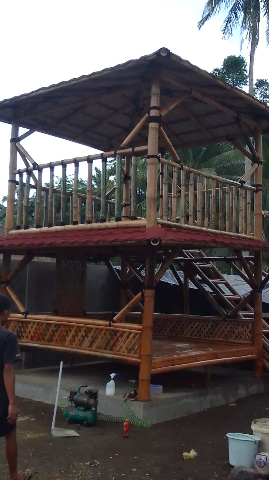 Gazebo Hexagonal Unik